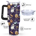 thumbnail image 3 of 40 OZ Happy Halloween Travel Mug with Handle Vacuum Insulated Water Bottle Gift for Travel Commuting, 3 of 7