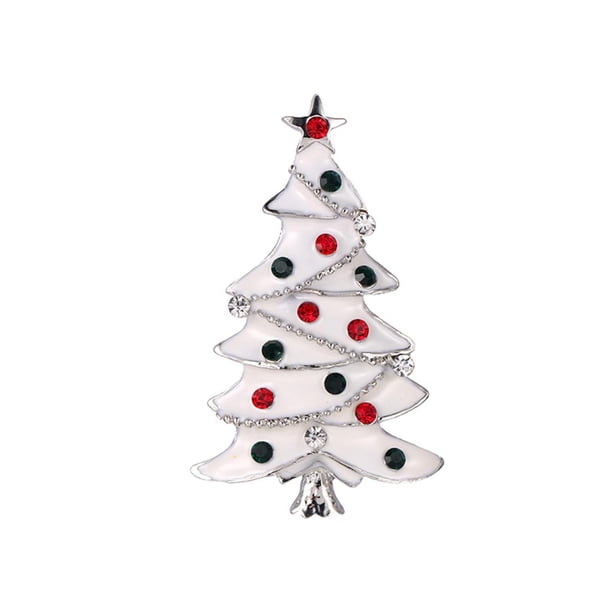 1 pieza Broche de alfileres Collar multicolor Insignia Solapa Joyería Navidad para vestidos Accesorios Bolsas Festival Decoración para hogar , 3,5x5,5 CM 35x55 CM BLESIY Alfileres de broche