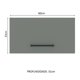 thumbnail image 2 of Alacena Gabinete Superior Cocina Madesa Agata 60cm MG, 2 of 5