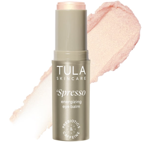 TULA Skin Care Gold Glow Get It Cooling & Brightening Eye Balm, 0.35 oz