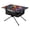 Magic Mushroom, variant on Outdoor Folding Table Portable Picnic Camping Table For Garden Fishing Beach Purple Storm with Lightning