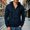 Navy, variant on LYSMORA Men's Contrast Lined Full Zip Hoodie Jacket, Multi Zipper Pocket Raglan Long Sleeve Casual Athletic Zip Up Sweatshirt