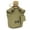 Khaki, variant on Military Water Canteen, 1L Army Military Water Bottle Camping Hiking Canteen Cup Portable for Outdoor