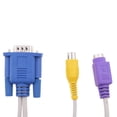 thumbnail image 4 of Adaptador VGA a RCA hembra,Convertidor VGA a S-Video RCA,Cable VGA a S-Video RCA,Adaptador convertidor VGA a S-Video/RCA,Adaptador VGA macho a S-Video RCA,Adaptador de pantalla VGA a 2 piezas, 4 of 9