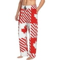 thumbnail image 2 of Xecao Maple Leaves1 Men's Straight Lounge Pajama Pants: The Ultimate in Comfortable Sleepwear, 2 of 9