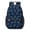 Robot and Robots, variant on Robot and Bolts Blue Pattern 17" School Backpacks for Teens,Waterproof Oxford Fabric,S-Shape Padded Straps for School,Travel,Hiking,Camping
