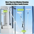 thumbnail image 7 of sunsanly Squeegee Window Cleaning with Double-Sided Spray Long Handle Scratch-Proof Retractable Window Cleaner Household Squeegee, 7 of 7
