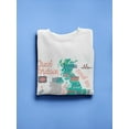 thumbnail image 3 of Great Britain Tourist Map Sweatshirt Men -Image by Shutterstock, Male Small, 3 of 4