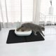 thumbnail image 5 of Alfombra doble para arena de gato, lavable y plegable, diseño hexagonal para fácil limpieza, material EVA suave y seguro para mascotas, protege pisos de manchas., 5 of 7