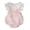 Pink, variant on Baby Cute Suspenders And White Short Sleeve 2PC