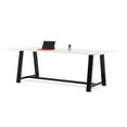 thumbnail image 2 of KFI Studios Midtown 10' x 3.5' Bistro Table, Maple, 2 of 2