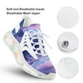 thumbnail image 3 of Glacier Fashion Women's Nurse Shoes Casual Flat Sneaker Print Ladies Lace Up Light Walking Shoe Breathable Footwear, 3 of 8