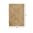 thumbnail image 2 of Area Rug Rectangular Natural Burlap Reversible Rustic Farmhouse Carpet for Living Room Bedroom Kitchen Entryway_7'x10', 2 of 5