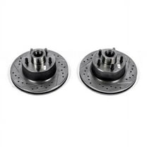 Power Stop AR8310XPR Evolution Drilled & Slotted Rotors -Front