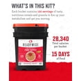 thumbnail image 7 of ReadyWise Breakfast Bucket with 120 Servings Emergency Food Supply, 25-Year Shelf Life, Ideal for Survival & Camping, 7 of 7