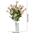 thumbnail image 3 of Ramo de eucalipto artificial | Arreglo floral artificial para decoración de bodas | Centro de mesa para decoración del hogar, 3 of 6