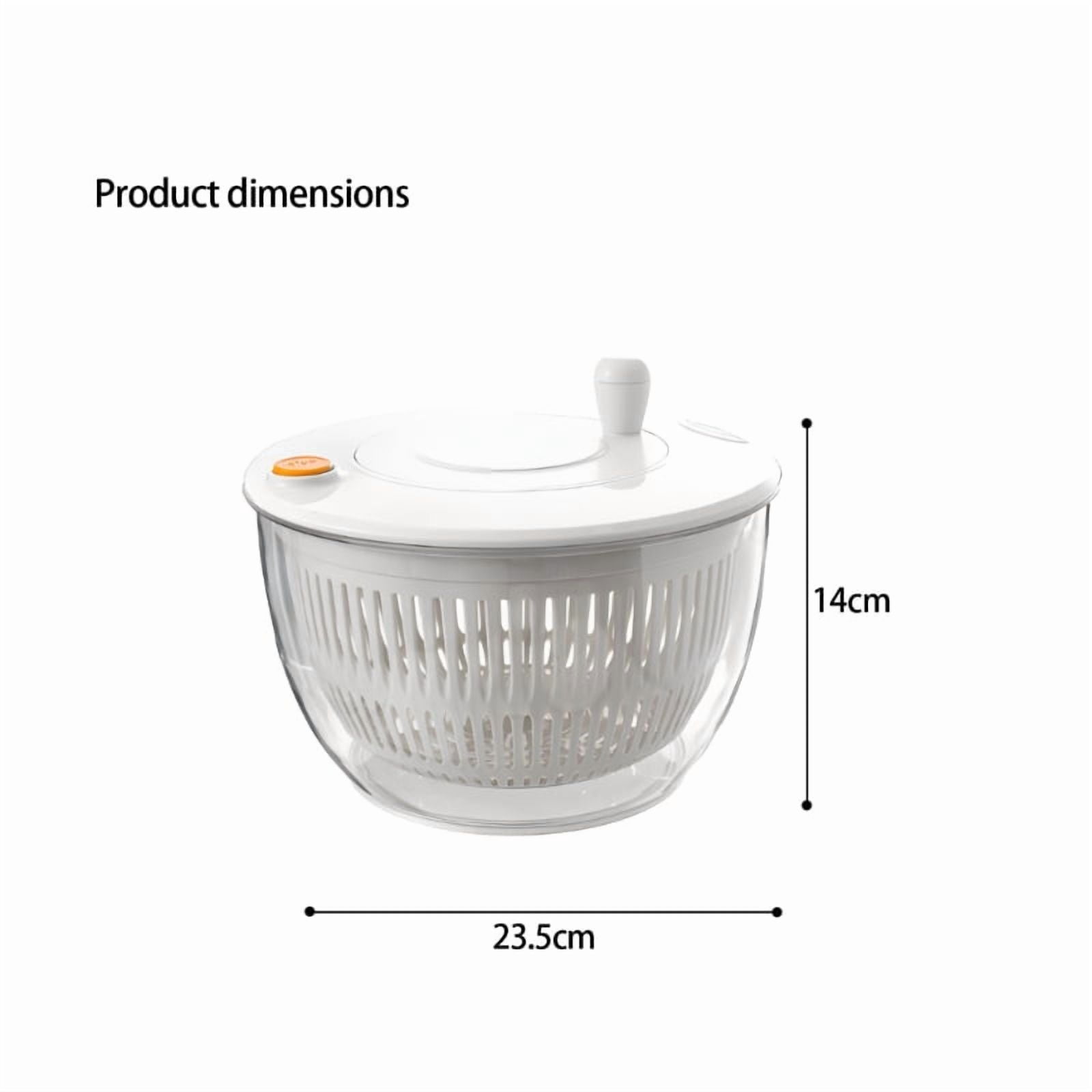 Large Capacity Food Processor for Slicing Vegetables and Drying Salad Home Kitchens Featurings Visual Designs