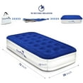 EnerPlex Luxury 13 Inch Double High Twin Air Mattress with Internal