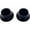 Black, variant on AxLabs Bell Knobs - These Go To 11 - 18 Spline (Set of 2)