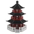 thumbnail image 1 of Fairy Garden Accessories Mini Pavilion Pagoda Statue Zen Garden for Desk Accessories Japanese Home and Office Decor, 1 of 4