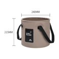 thumbnail image 3 of CSChome Collapsible Water Bucket Collapsible Bucket Portable Water Container Handle Waterproof Large Capacity Camping Hiking Travel Storage, 3 of 7