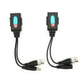 thumbnail image 2 of HD Video Balun, Twisted-Pair Transmitter, Firm Powerful Intelligent Simple For Analog General-Definition Cameras Hd Cameras, 2 of 8