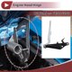 thumbnail image 3 of Juego de bisagras del capó Unique Bargains para Ford Mustang 2015-2017 - Lado derecho de la cubierta del motor Soporte de capó FR3Z16796A Bisagra del capó de hierro duradera 1 pieza, 3 of 7