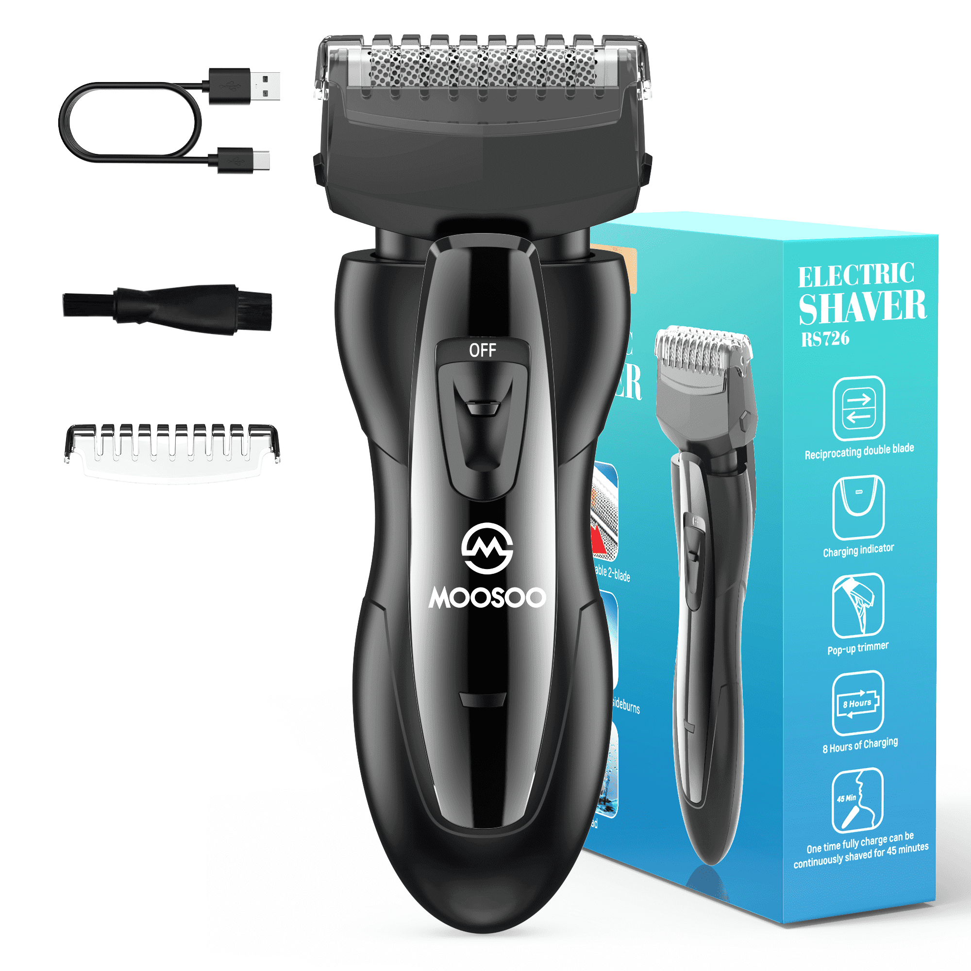 Norelco Travel Men's Shaver with Close-Cut Technology and Independent Floating Heads, Self-Sharpening Blades, 2 x AA Batteries Included by Philips Philips Norelco Shaver 3500