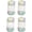 Multi-47, variant on 4 Balls T-Shirt Yarns,Knitting Fabric Cloth Yarn Carpet Spaghetti Yarn for Handmade DIY Art Basket Bag Crocheting Projects 400g