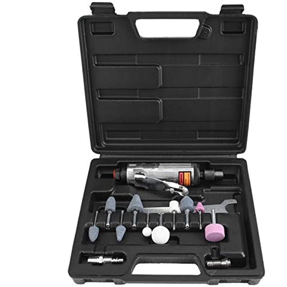 Air Sander Grinder Kit Polisher Machine Air Die Tool Metal Pneumatic Grinding Mill Tool Set for Polishing and Grinding