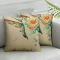 thumbnail image 3 of nygtbtfer Yellow Flowers Velvet Throw Pillow Cover Double Sided with Zipper Decorative Pillows for Couch Cushion Sofa Outdoor White, 3 of 7