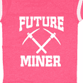 thumbnail image 4 of Inktastic Mining Future Miner Boys or Girls Baby Bodysuit, 4 of 5