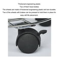 thumbnail image 4 of Plataforma Rodante Para Plantas Al Aire Libre, Soporte Rodante Para Plantas De 2 Piezas, Hierro Redondo Y PVC Para Jardín, 4 of 7
