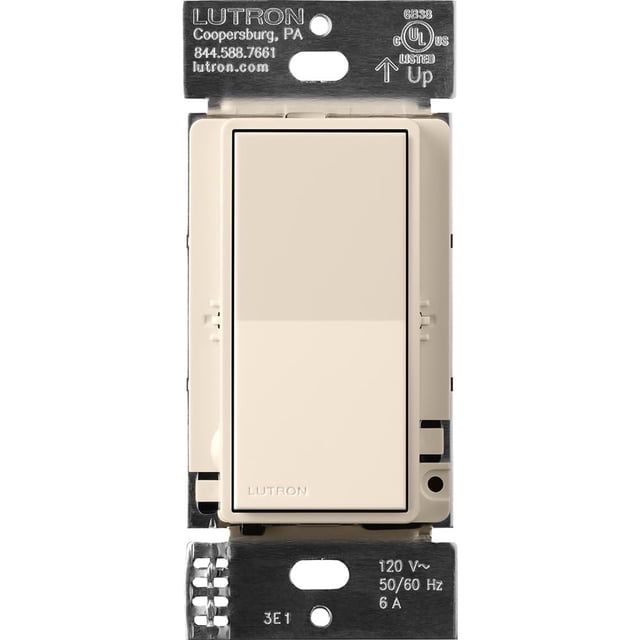 Interruptor accesorio Lutron Sunnata de encendido/apagado para atenuadores Sunnata LED+