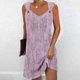 thumbnail image 2 of Vestido de Verano para las Mujeres Impreso sin Mangas Cuello en V, Fluido Casual Y Moda Vestido sin Mangas para las Mujeres, 2 of 5