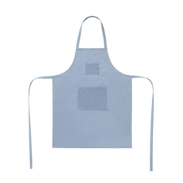 Mandil reciclado, - Mandil sayer azul 59 x 76.5