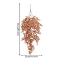 thumbnail image 3 of Opehuo Fall Artificial Hanging Flowers for Outdoor Outside Decor,Autumn Fake Hanging Plants Silk Violets with Eucalyptus,UV Resistant Realistic Faux Flower for Window Balcony Wall,Pink-C, 3 of 9