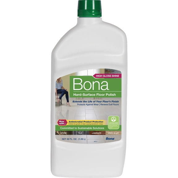 Bona Kemi Stone Tile & Laminate Floor Polish - Floor Cleaner - 36 Oz
