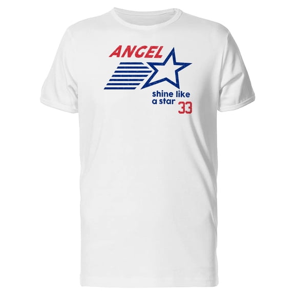 Angel Shine Like A Star 33 Tee Men's -Image by Shutterstock