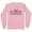 Pink, variant on Skyline Cambridge England Long Sleeve Shirt Unisex Medium Pink