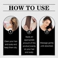 thumbnail image 5 of Sérum orgánico para el crecimiento del cabello para mujeres y hombres con aceite de sésamo negro y romero, 3 unidades. Tratamiento para la caída del cabello., 5 of 5
