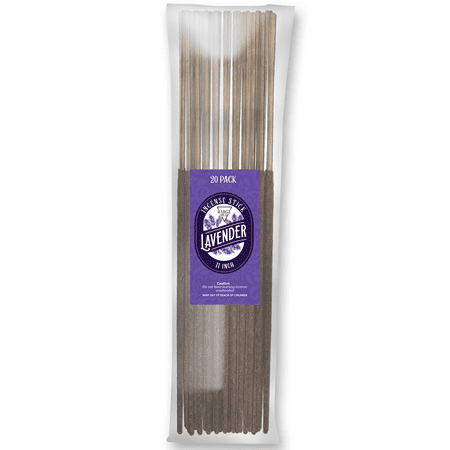 Lavender Natural Incense Stick [11 inch] Long Lasting Relaxing Fragrance Burning Stick - 20