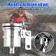 thumbnail image 3 of Depósito de líquido de frenos universal para motocicleta, depósito de embrague, copa de aceite (negro) Hugtrwg  Para estrenar, 3 of 8