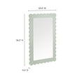 thumbnail image 4 of Modway Emmeline Scalloped Rectangle Wall Mirror, 4 of 9