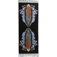 thumbnail image 1 of Jiibva Foulard Tricotée avec Franges à Pampilles, Châle d'Hiver Doux pour Femmes, 1 of 7