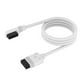 thumbnail image 2 of Cable Corsair iCue Link Slim, 600 mm, recto y delgado 90°, color blanco, 2 of 5