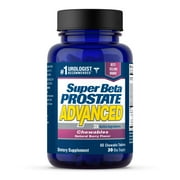 Super Beta Prostate Advanced Chewables - Prostate Support Supplement for Men's Health (60 Chews, 1-Bottle)