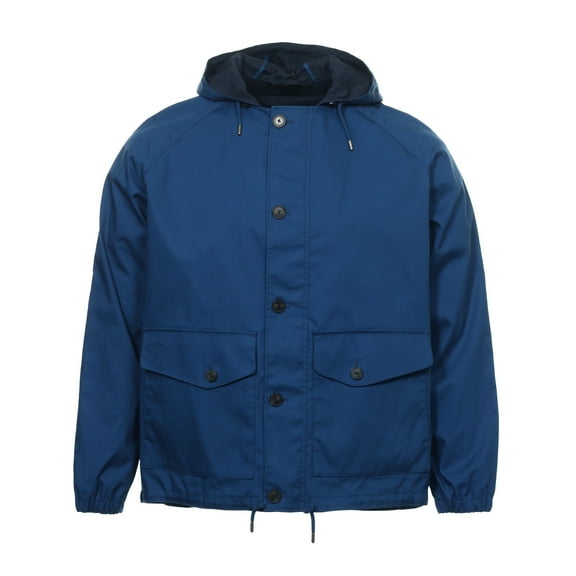 Lacoste Mens Heather Insulated Jacket (XLarge, Encrier/Marine)