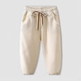 thumbnail image 2 of Toddler Kids Baggy Pants For Boys 12M-10T Toddler to Youth Athletic Joggers Sweatpants with Pockets Kids Workout Sweat Pants Kids White Sweatpants Size 12-18 Months, 2 of 9