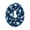 Moose Blue, variant on ® Lightweight Forest Animal Infinity Scarf, Fox, Owl, Moose Print Scarf, Owl Sky Blue